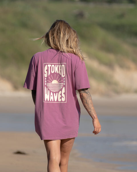 STOKED FOR WAVES TEE