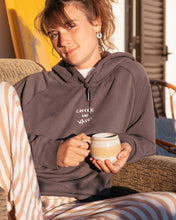 Load the image into the gallery viewer, COFFEE AND WAVES HOODIE
